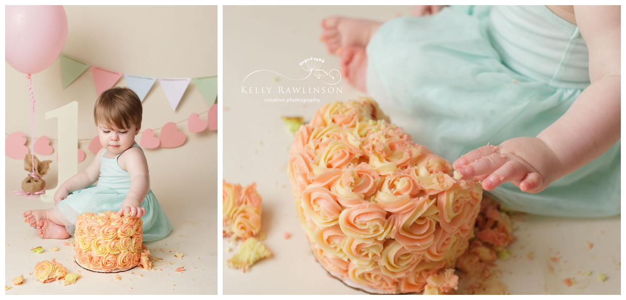 Keswick cake smash photography, Newmarket, Sutton, Georgina, First birthday, photography, photographer, photo, pic, shoot, picture