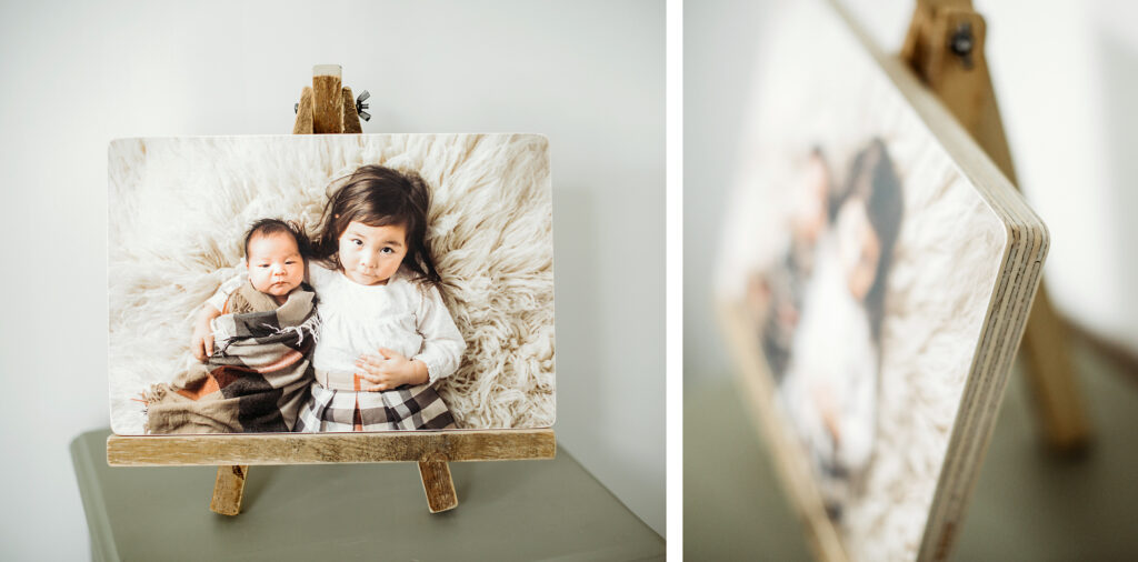 Custom wood photography art in Georgina