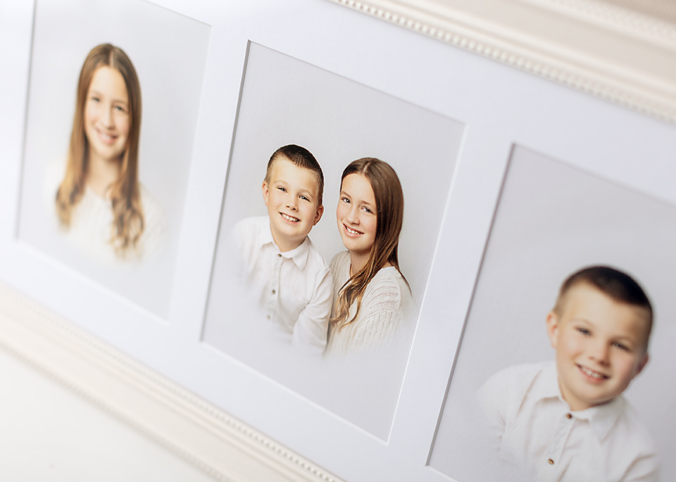 Close up of Framed Portrait that can be ordered as part of your Heirloom Session
